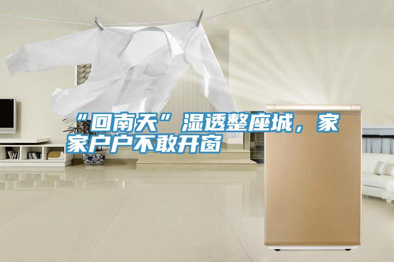 “回南天”濕透整座城，家家戶戶不敢開窗