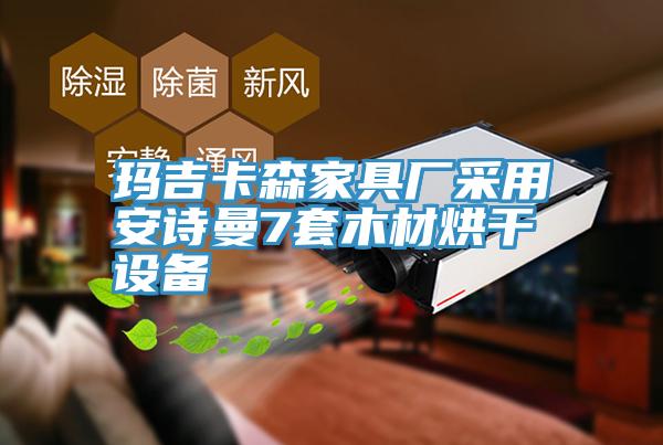 瑪吉卡森家具廠采用91AV手机看片7套木材烘幹設備