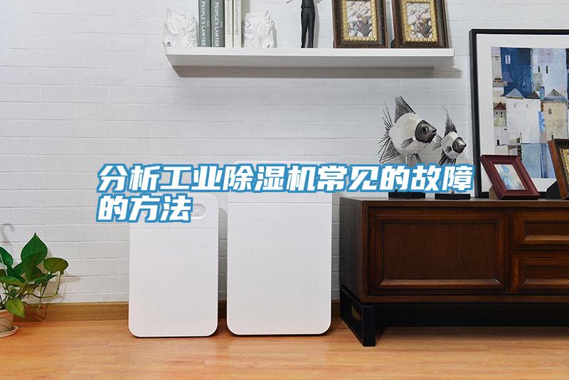 分析工業91看片软件大全常見的故障的方法