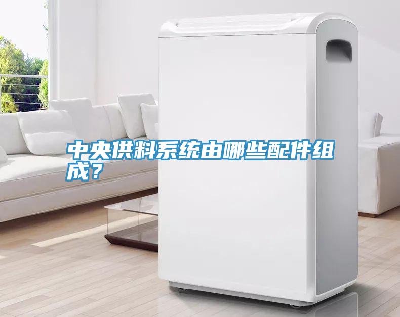 中央供料係統由哪些配件組成？