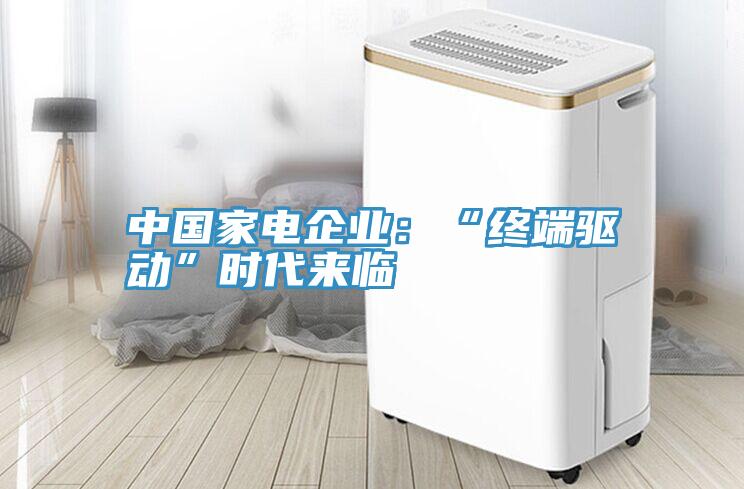 中國家電企業：“終端驅動”時代來臨