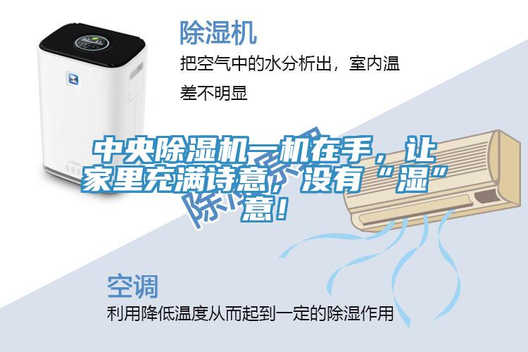 中央91看片软件大全一機在手，讓家裏充滿詩意，沒有“濕”意！
