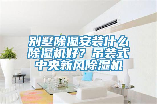 別墅除濕安裝什麽91看片软件大全好？吊裝式中央新風91看片软件大全