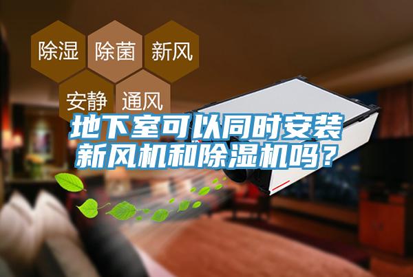 地下室可以同時安裝新風機和91看片软件大全嗎？