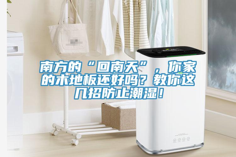 南方的“回南天”，你家的木地板還好嗎？教你這幾招防止潮濕！