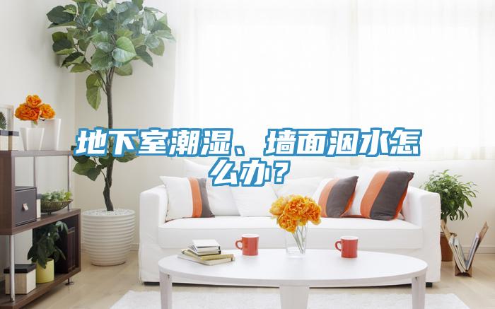 地下室潮濕、牆麵洇水怎麽辦？