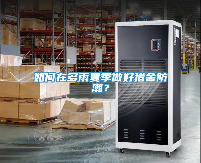 如何在多雨夏季做好豬舍防潮？