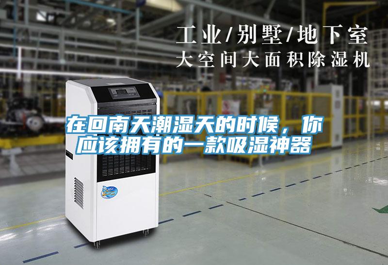 在回南天潮濕天的時候，你應該擁有的一款吸濕神器