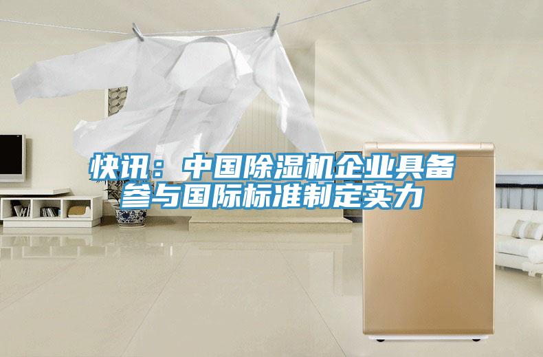 快訊：中國91看片软件大全企業具備參與國際標準製定實力