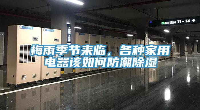 梅雨季節來臨，各種家用電器該如何防潮除濕