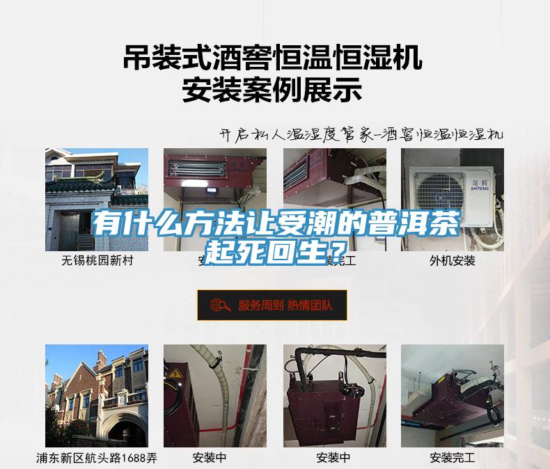 有什麽方法讓受潮的普洱茶起死回生？