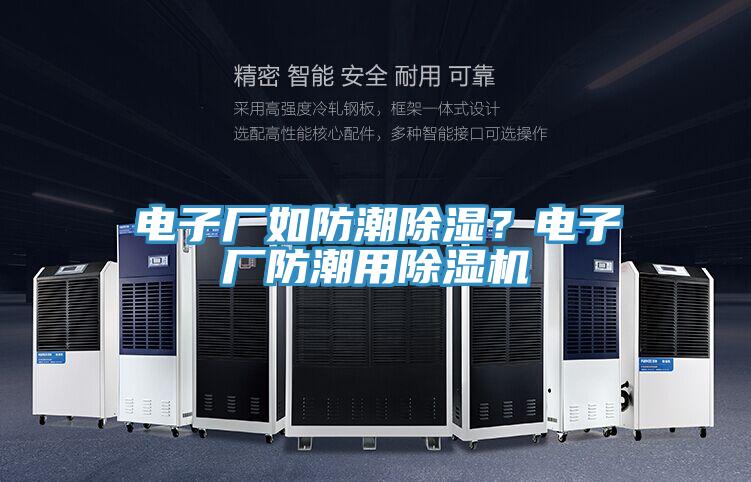 電子廠如防潮除濕？電子廠防潮用91看片软件大全