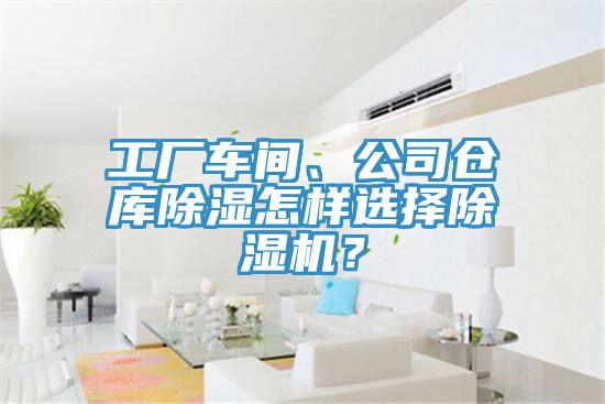 工廠車間、公司倉庫除濕怎樣選擇91看片软件大全？
