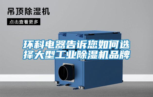 環科電器告訴您如何選擇大型工業91看片软件大全品牌