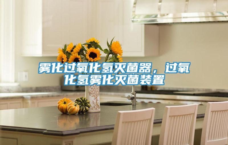 霧化過氧化氫滅菌器，過氧化氫霧化滅菌裝置