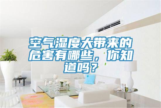 空氣濕度大帶來的危害有哪些，你知道嗎？