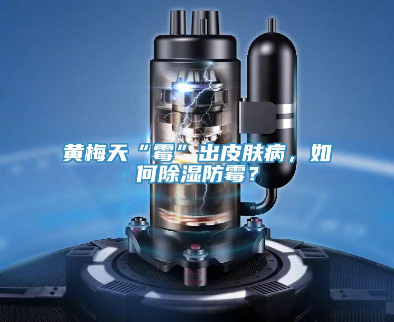 黃梅天“黴”出皮膚病，如何除濕防黴？