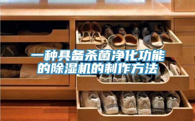 一種具備殺菌淨化功能的91看片软件大全的製作方法