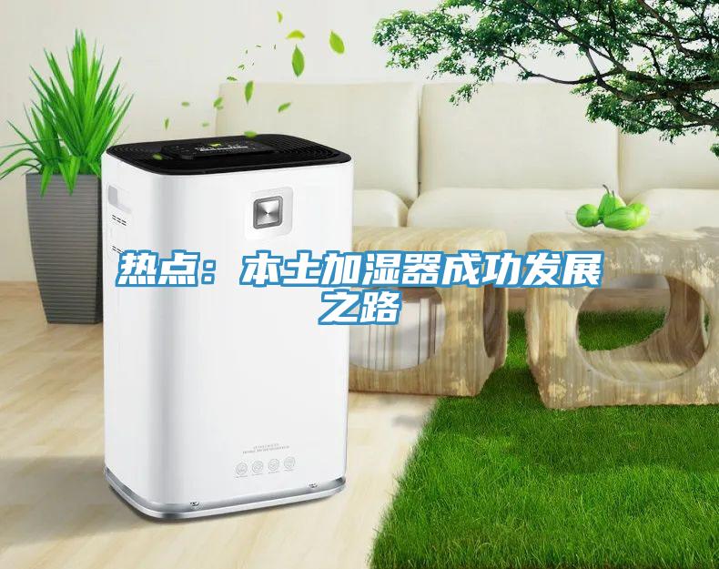 熱點：本土加濕器成功發展之路