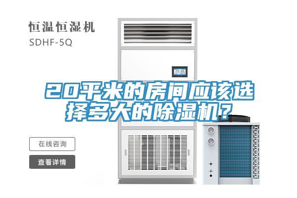20平米的房間應該選擇多大的91看片软件大全？