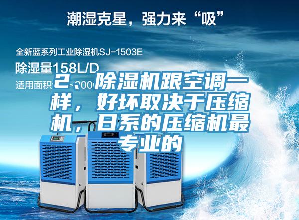 2、91看片软件大全跟空調一樣，好壞取決於壓縮機，日係的壓縮機最專業的
