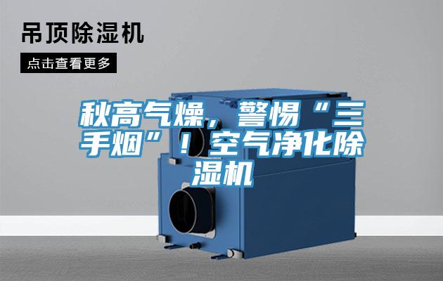 秋高氣燥，警惕“三手煙”！空氣淨化91看片软件大全