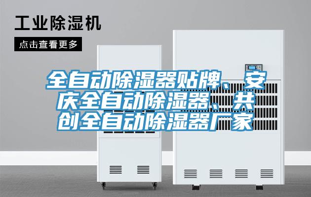 全自動除濕器貼牌、安慶全自動除濕器、共創全自動除濕器廠家