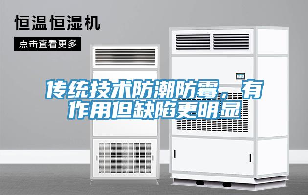傳統技術防潮防黴，有作用但缺陷更明顯