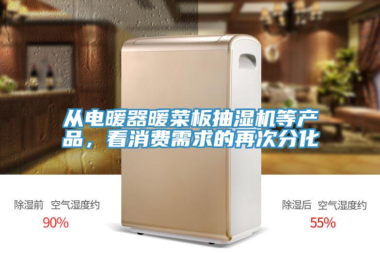 從電暖器暖菜板抽濕機等產品，看消費需求的再次分化