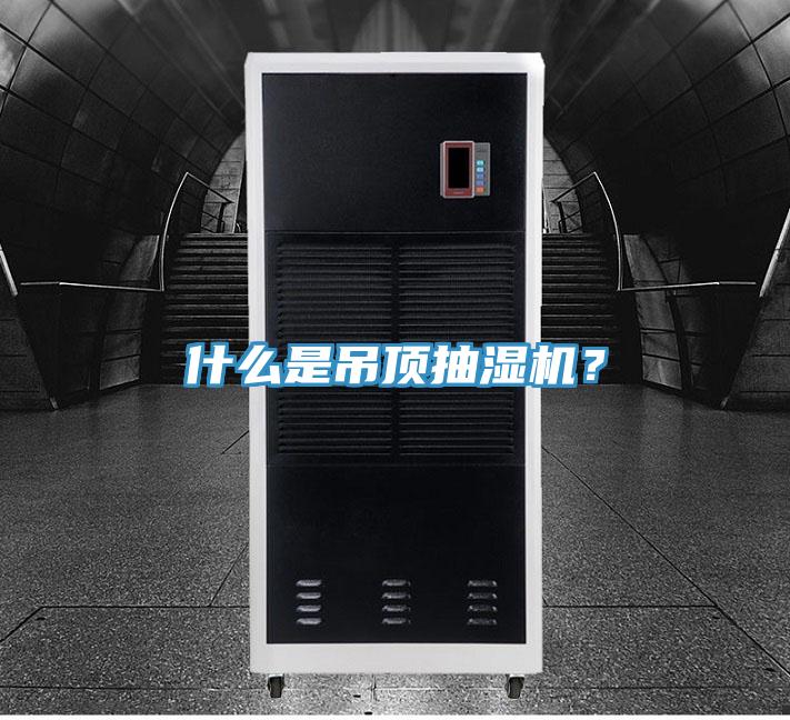 什麽是吊頂抽濕機？