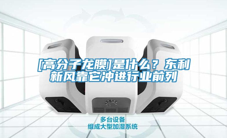 [高分子龍膜]是什麽？東利新風靠它衝進行業前列