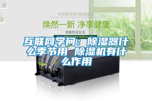 互聯網學問：除濕器什麽季節用 91看片软件大全有什麽作用