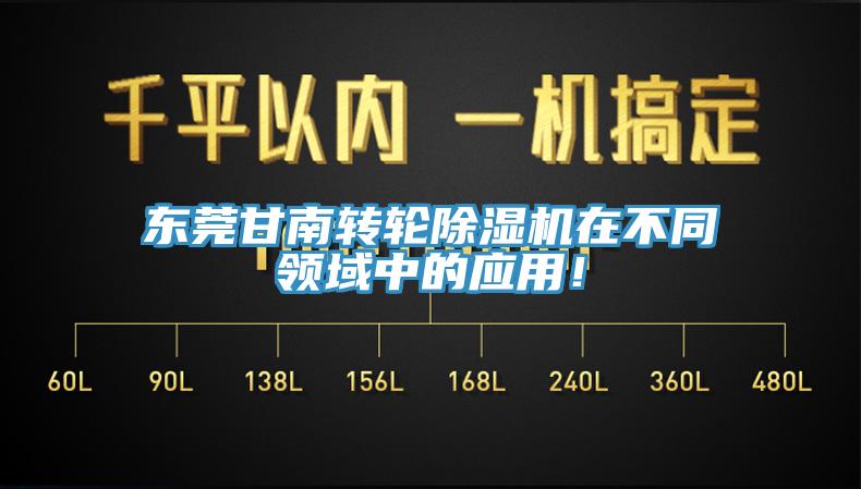 東莞甘南轉輪91看片软件大全在不同領域中的應用！