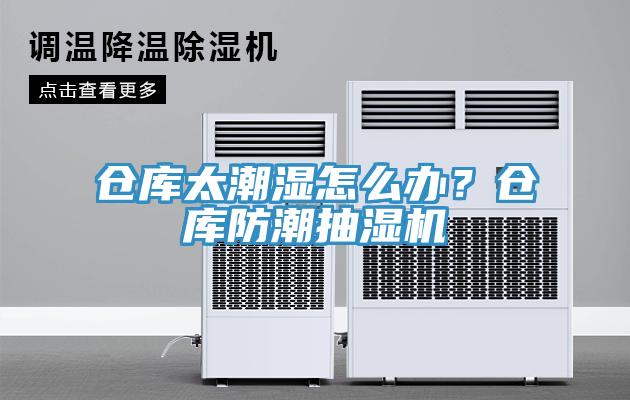 倉庫太潮濕怎麽辦？倉庫防潮抽濕機