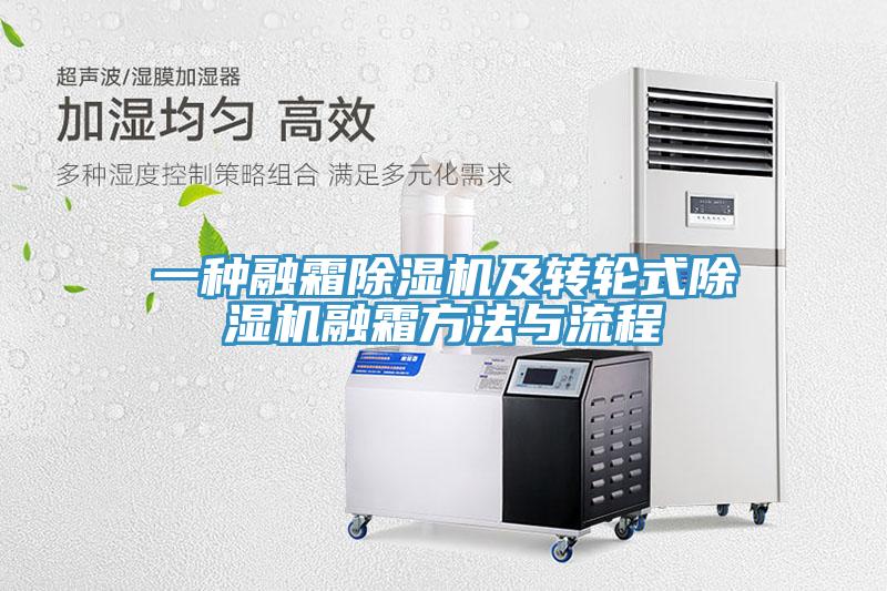 一種融霜91看片软件大全及轉輪式91看片软件大全融霜方法與流程