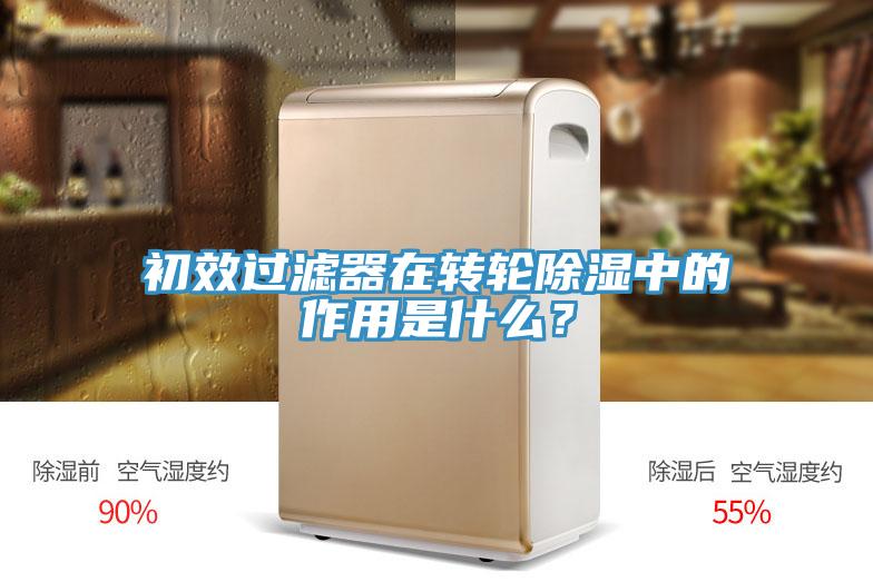 初效過濾器在轉輪除濕中的作用是什麽？