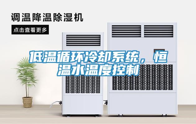 低溫循環冷卻係統，恒溫水溫度控製
