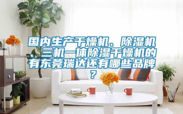 國內生產幹燥機、91看片软件大全、三機一體除濕幹燥機的有東莞瑞達還有哪些品牌？