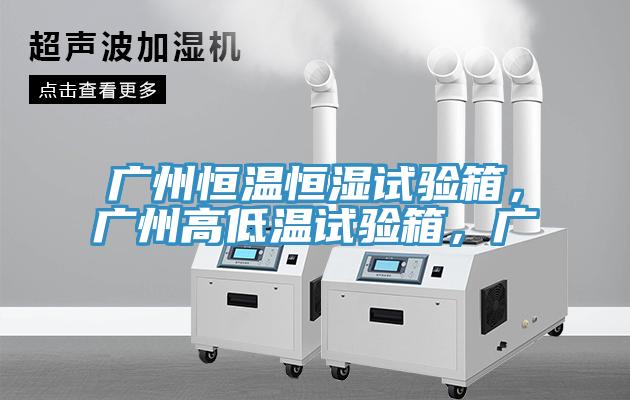 廣州恒溫恒濕試驗箱，廣州高低溫試驗箱，廣
