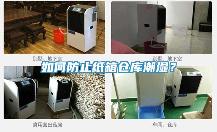 如何防止紙箱倉庫潮濕？