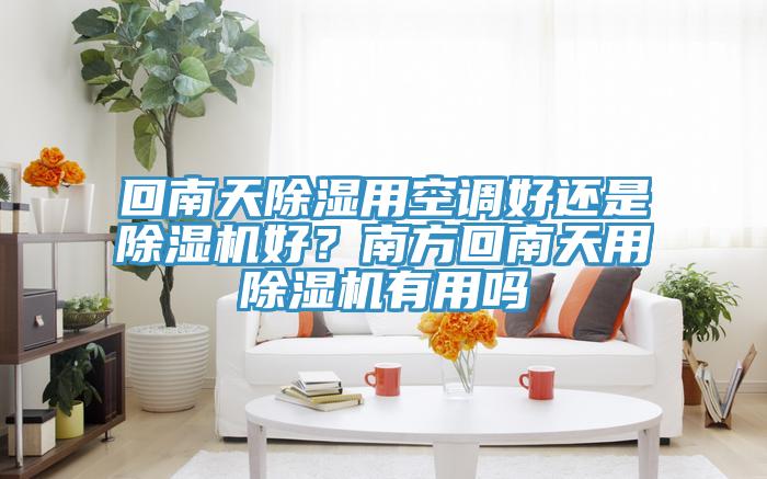 回南天除濕用空調好還是91看片软件大全好？南方回南天用91看片软件大全有用嗎