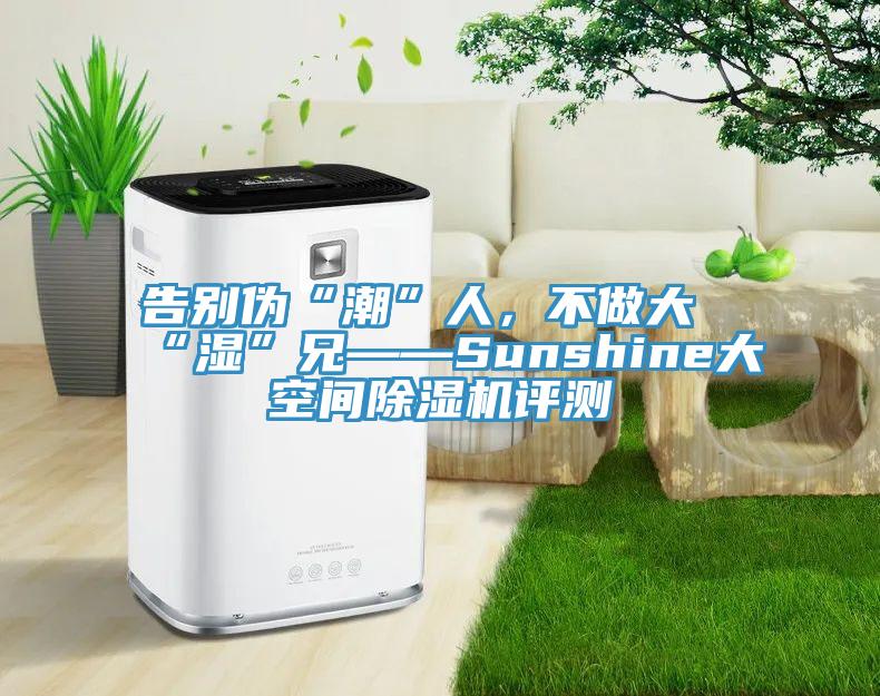 告別偽“潮”人，不做大“濕”兄——Sunshine大空間91看片软件大全評測