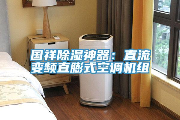 國祥除濕神器：直流變頻直膨式空調機組