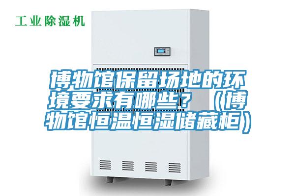 博物館保留場地的環境要求有哪些？（博物館恒溫恒濕儲藏櫃）
