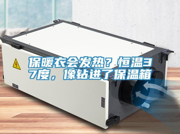 保暖衣會發熱？恒溫37度，像鑽進了保溫箱