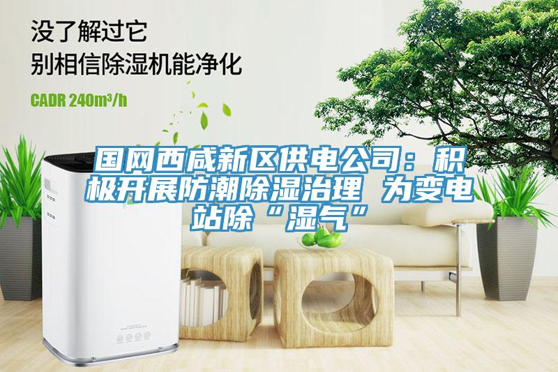 國網西鹹新區供電公司：積極開展防潮除濕治理 為變電站除“濕氣”
