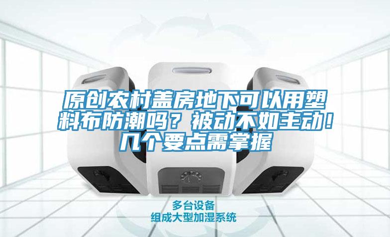 原創農村蓋房地下可以用塑料布防潮嗎？被動不如主動！幾個要點需掌握