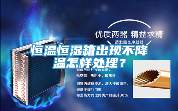 恒溫恒濕箱出現不降溫怎樣處理？