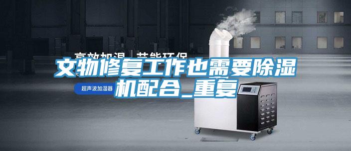 文物修複工作也需要91看片软件大全配合_重複