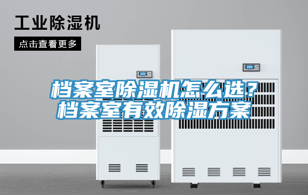 檔案室91看片软件大全怎麽選？檔案室有效除濕方案